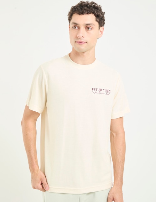 Playera cuello redondo para hombre 1
