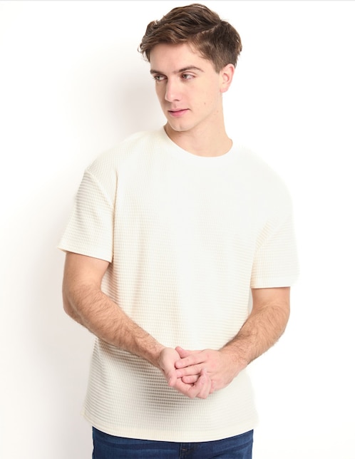Playera cuello redondo para hombre 1