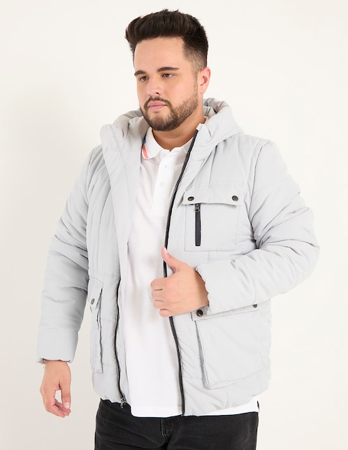 Chamarra acolchada Non Stop con bolsillos para hombre