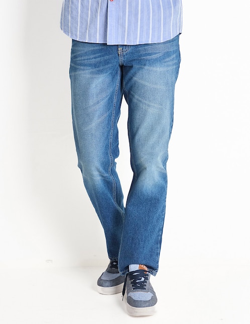 JEANS NON STOP, 30, ÍNDIGO DENIM MEDIO