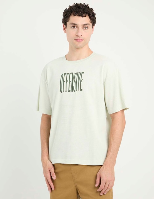 Playera Non Stop cuello redondo para hombre