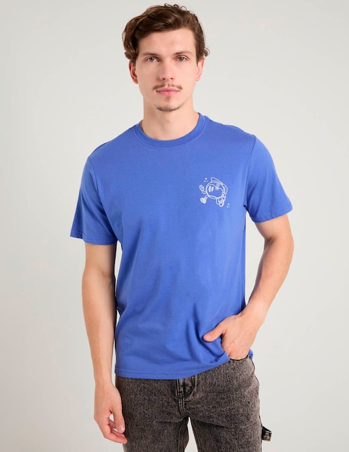 Playera cuello redondo para hombre 1