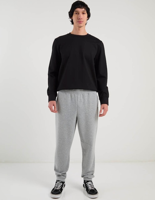 Pants slim con elástico para hombre 1