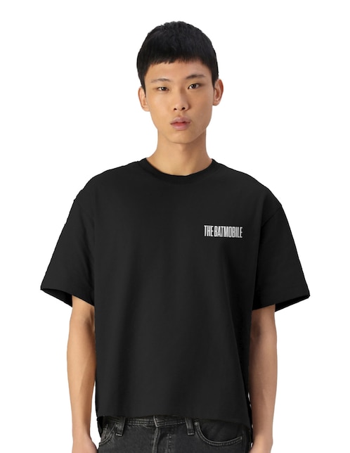 Playera Batman: The Batmobile cuello redondo para hombre 1