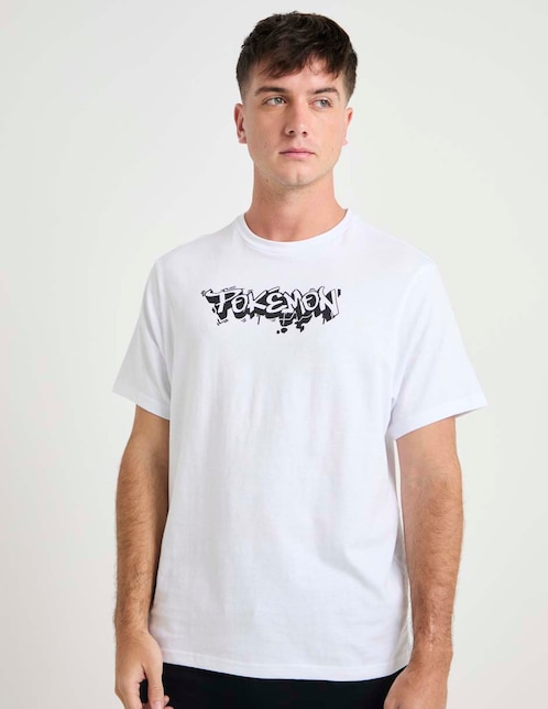 Playera Charizard cuello redondo para hombre 1