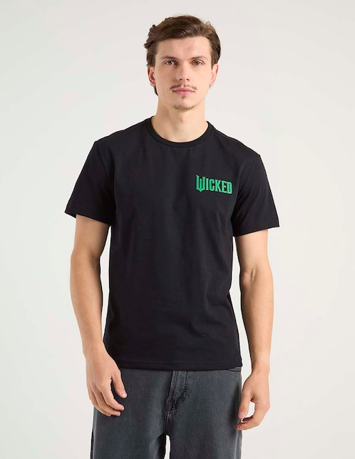 Playera Wicked cuello redondo para hombre 1
