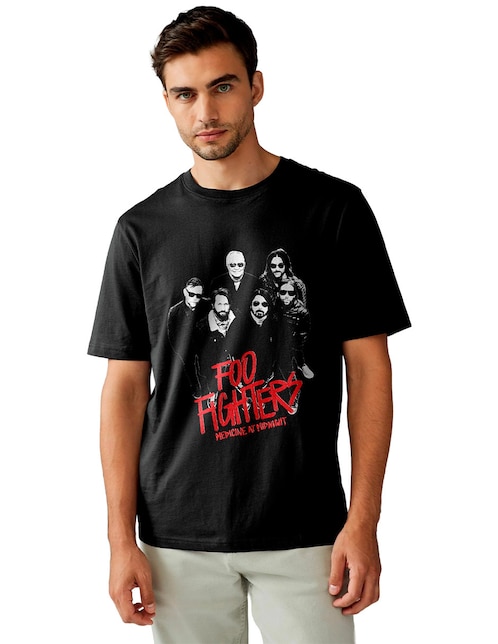 Playera cuello redondo para hombre 1
