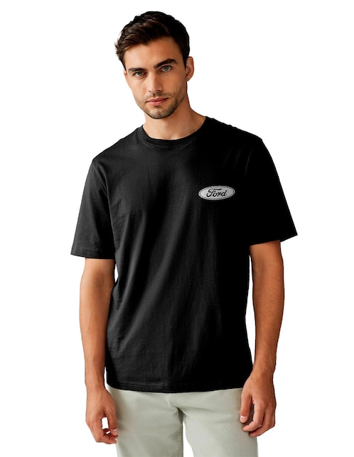 Playera cuello redondo para hombre 1