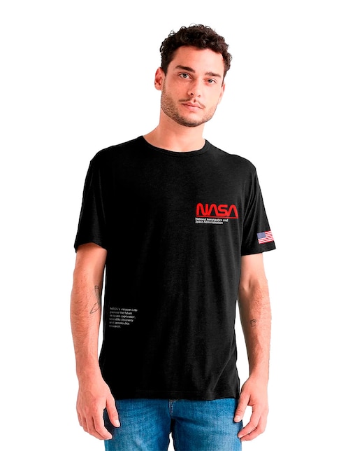 Playera cuello redondo para hombre 1