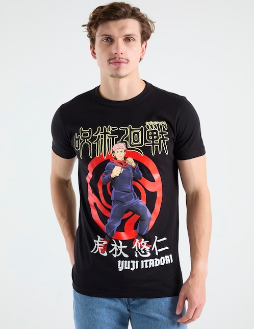 Playera cuello redondo para hombre 1
