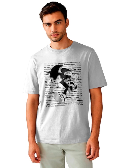 Playera cuello redondo para hombre 1