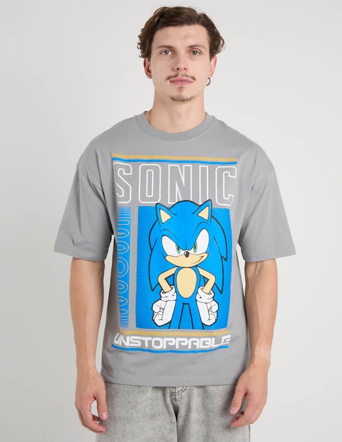 Playera cuello redondo para hombre 1