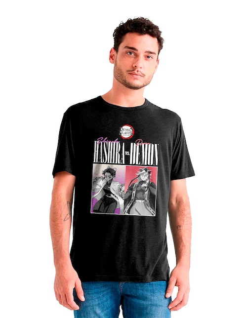 Playera cuello redondo para hombre 1