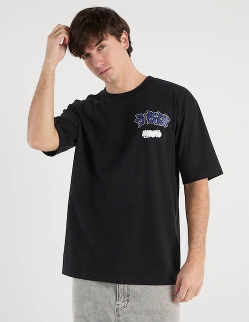 Playera Naruto cuello redondo para hombre