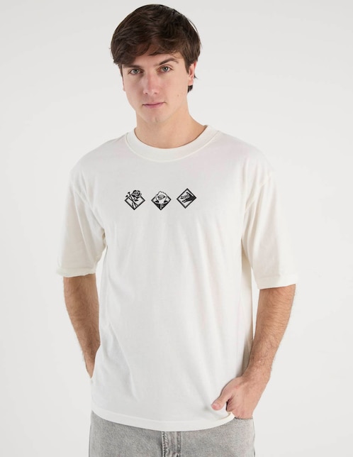 Playera cuello redondo para hombre 1