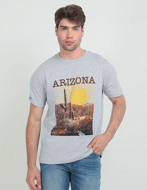 Playera Non Stop Cuello Redondo Para Hombre