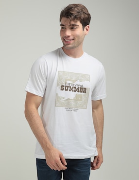 Playera Non Stop Cuello Redondo Para Hombre