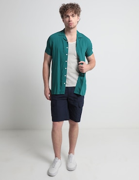 Camisa casual Non Stop de manga corta para hombre