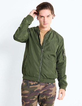 Chamarra bomber Nop Stop para hombre