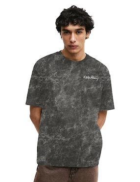 Playera Keith Haring Para Hombre Cuello Redondo Para Hombre