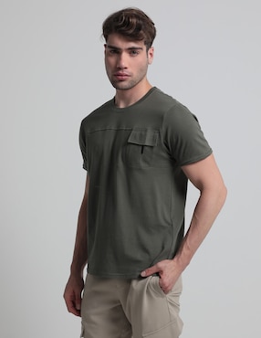 Playera Non Stop Cuello Redondo Para Hombre