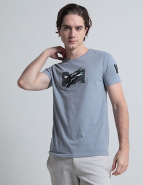 Playera Marvel Cuello Redondo Para Hombre