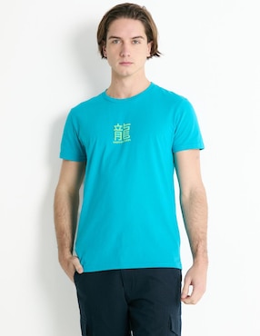 Playera Non Stop Cuello Redondo Para Hombre