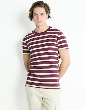 Playera Non Stop Cuello Redondo Para Hombre