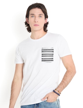 Playera Non Stop Cuello Redondo Para Hombre