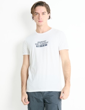 Playera Non Stop Cuello Redondo Para Hombre