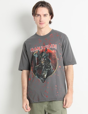 Playera Bravado Iron Maiden Cuello Redondo Para Hombre