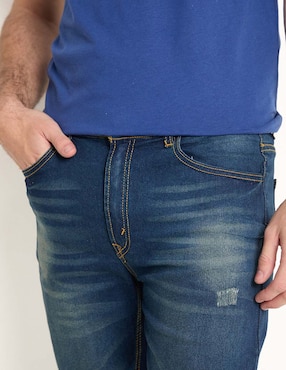Jeans slim Non Stop deslavado para hombre