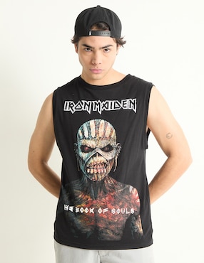 Playera Iron Maiden Cuello Redondo Para Hombre