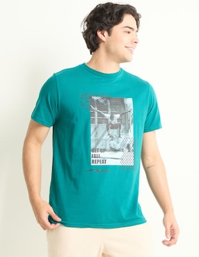 Playera Non Stop Cuello Redondo Para Hombre