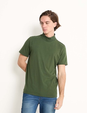 Playera Non Stop Cuello Alto Para Hombre