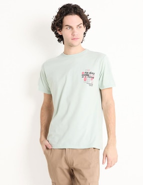 Playera Non Stop Cuello Redondo Para Hombre