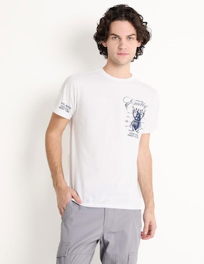 Playera Non Stop Cuello Redondo Para Hombre