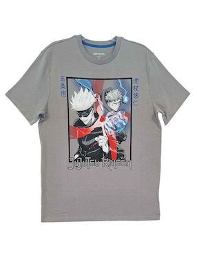 Playera Jujutsu Kaisen Cuello Redondo Para Hombre