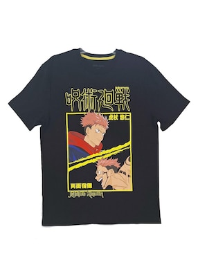 Playera Jujutsu Kaisen Cuello Redondo Para Hombre