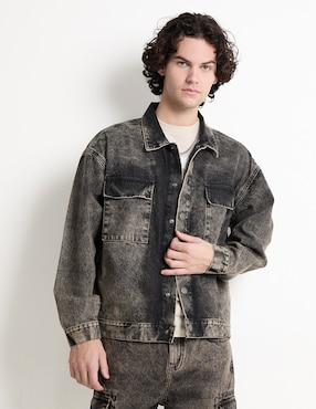 Chamarra Denim Non Stop de mezclilla para hombre