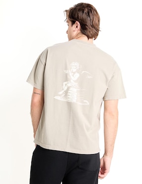 Playera Non Stop cuello redondo para hombre