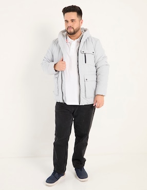 Chamarra acolchada Non Stop con bolsillos para hombre