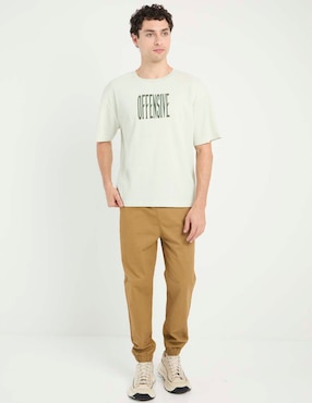 Playera Non Stop cuello redondo para hombre