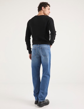 Jeans straight Non Stop deslavado para hombre