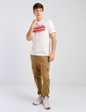 Playera Champion cuello redondo para hombre