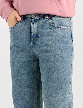 Jeans straight Non Stop lavado stone wash para hombre