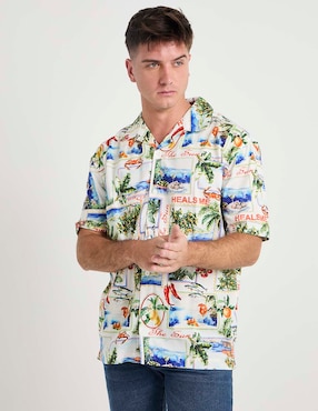Camisa casual Non Stop manga corta para hombre