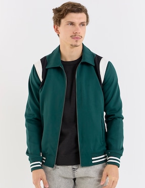 Chamarra bomber Non Stop con bolsillos para hombre