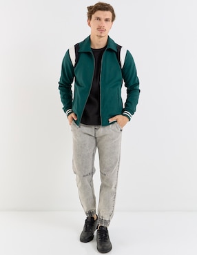 Chamarra bomber Non Stop con bolsillos para hombre