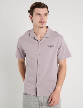 Camisa casual Non Stop manga corta para hombre